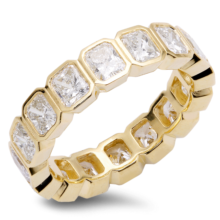 18K gold diamond eternity band - SKU#: 32330