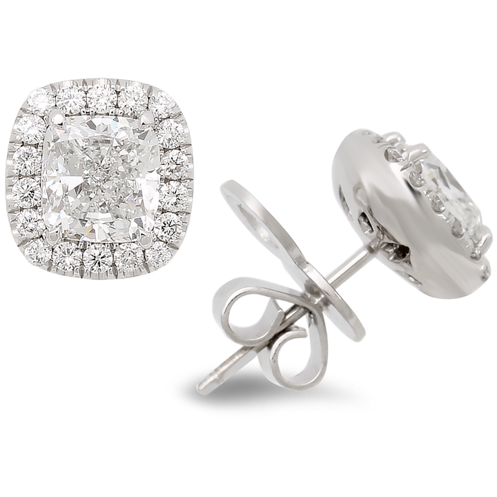 Diamond stud earrings - SKU#: 30184